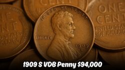 1909-S VDB Penny Stuns Collectors with Value Surpassing $94,000+